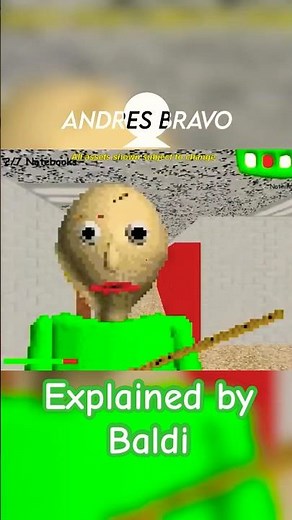 What is Baldi’s Basics in Education and Learning? - Explained by Baldi (AI Redub)