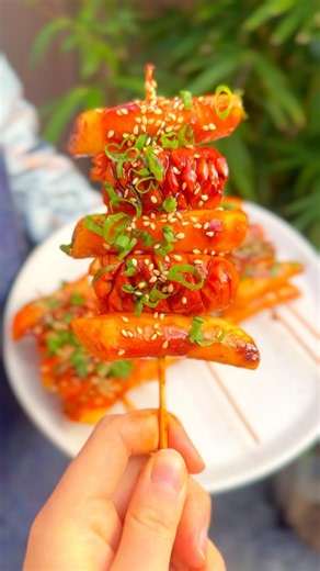 POV: Mum Was Already Making Tteokbokki Skewers🤤