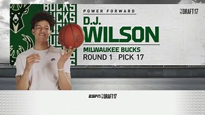 With the 17th pick in the 2017 NBA Draft, the Milwaukee Bucks select... | Milwaukee Bucks