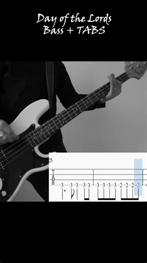 Day of the Lords - Joy Division (Bass cover with TABS) - SHORT
