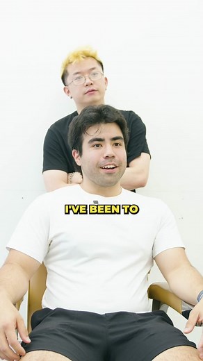 Short Middle Part Haircut Transformation