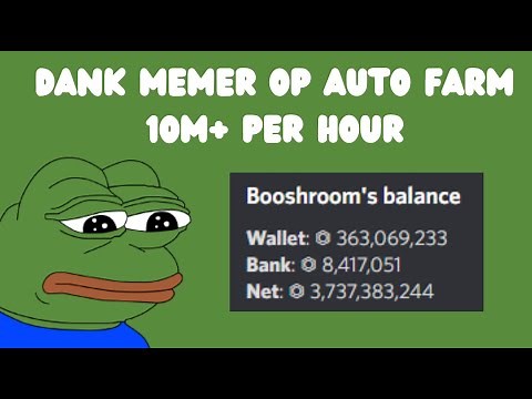 Dank Memer Auto Farm (Gain 10M+ Per Hour) | TechWeekly