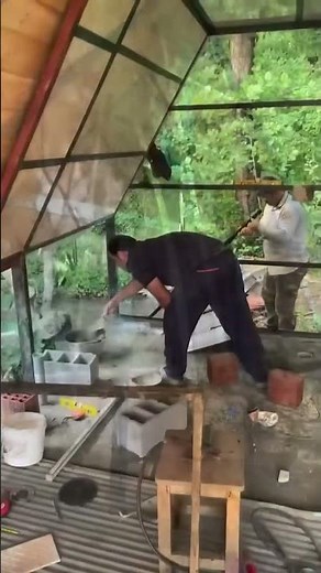 how to build an a-frame cabin.