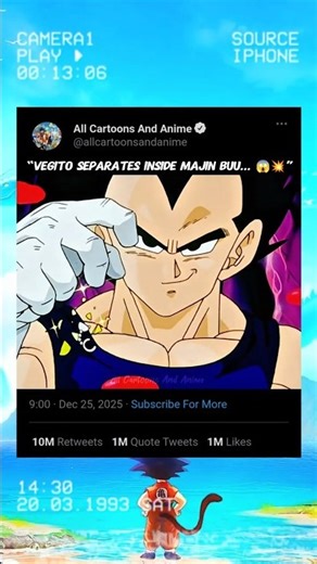 Vegito Separates Inside Majin Buu… 😱💥 #dragonball #dbz #goku #anime #shorts 🔥🔥