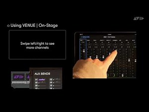 Avid VENUE | S6L Tech Tips: OnStage App