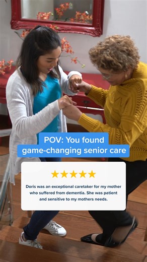 Whether it’s daily support or the occasional check-in—find flexible care to support your senior loved one. | Care.com | Facebook