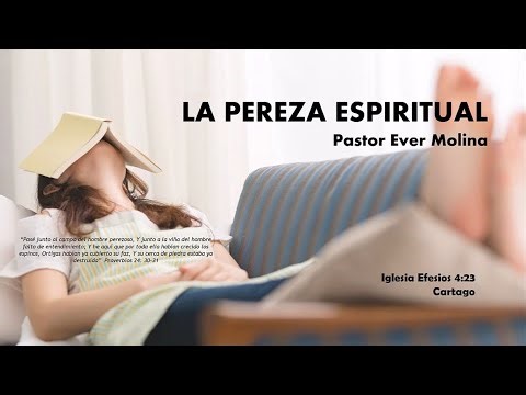 LA PEREZA ESPIRITUAL
