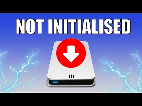 How To Initialise A Disk Drive (New Simple Volume Grayed Out)