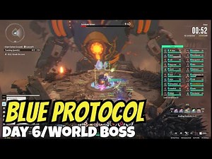 Blue Protocol - Day 6/World Boss/Super Fun Fight