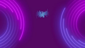 Purple Blue Neon Music Youtube Intro Video MP4 Template Free Download - Pikbest