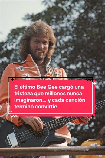 La tragedia secreta de Barry Gibb #BarryGibb #BeeGees #HistoriaTriste #Famosos #Nostalgia