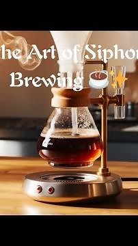 Master the Art of Siphon Coffee Brewing ☕✨
