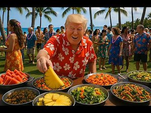 Aloha! Leaders' Hawaiian Hula Hijinks #memes #trump #funny #putin
