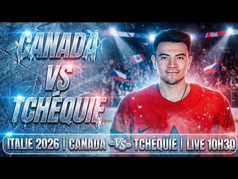 Canada vs Tchéquie EN DIRECT | Hockey masculin – Milano Cortina 2026