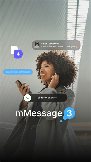 You’ve got a new mMessage! 💬 ✨ mMessage 3 collection joins DesignStudio Professional with 70 animated, trackable UI elements! Check it out 👉🏻 https://mvfx.co/mMessage3_FB 📱 Every day, our stories unfold through our screens — texts, calls, posts, comments. mMessage 3 provides you with iOS notifications, YouTube comments, Discord calls, X posts, ChatGPT answers…and so many more elements from your most-used apps, to tell modern stories with authenticity! 🔥 Just drag and drop these elements and
