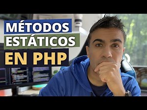 Cuándo usar métodos estáticos en PHP