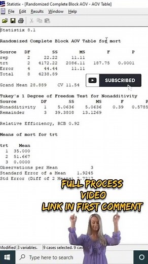 One Way ANOVA Calculation [ Full process video Link 1st Comment 👇 ] #ANOVA #STATISTICS #RESEARCH