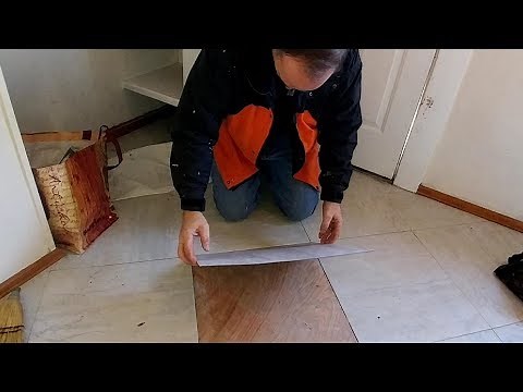 Repairing Peel and Stick TILE Floor Squares