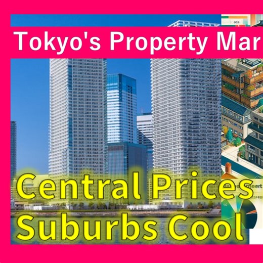 A Tale of Two Markets: Record Highs in Central Tokyo Contrast with Suburban Slowdown