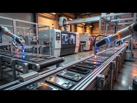 How Smartphones Are Made Today | Inside a Modern Smartphone Factory | Factory Process