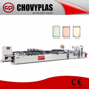 [Hot Item] Fully Automatic Stand up Zipper Bag Making Machine