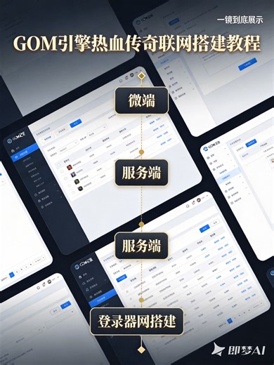 GOM 引擎传奇外网联机搭建完整教程