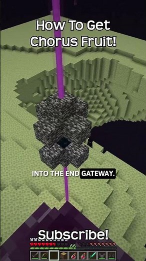 How To Get Chorus Fruit In Minecraft?!