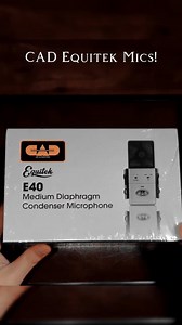 Here's a quick unboxing of the CAD Equitek Series Medium Diaphragm Condencer Microphone by The North Hit Project Recording Studio #podcast #podcastmicrophone #cadaudiolive Subscribe to their Youtube Channel for more Tech Tech Tips and Reviews | The Music Source