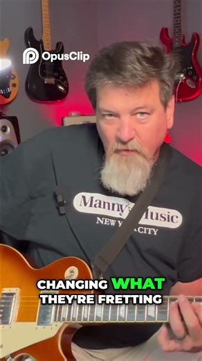 Guitar Picking Secrets Change Notes Without Fretting! #guitar #shorts #guitarlesson #guitarsolo