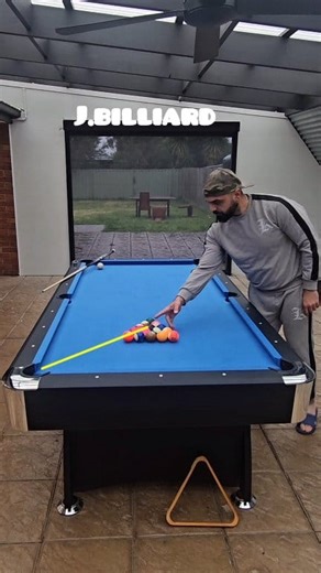 Learn how to make a golden break — pocket the 8 ball on the break #8ballpool #billiards #8ball | J.billiard