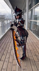 My finished Monster Hunter Cosplay. So proud I made this in 3 and a half weeks 🥰♥️ | Tabitha Lyons