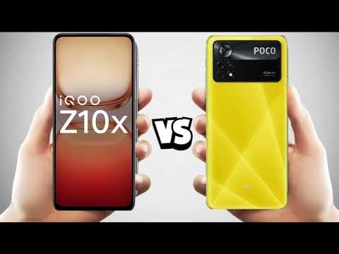 iqoo z10x vs poco x4 pro 5g full comparison.