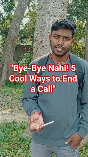 end phone call #tips #englishlearning