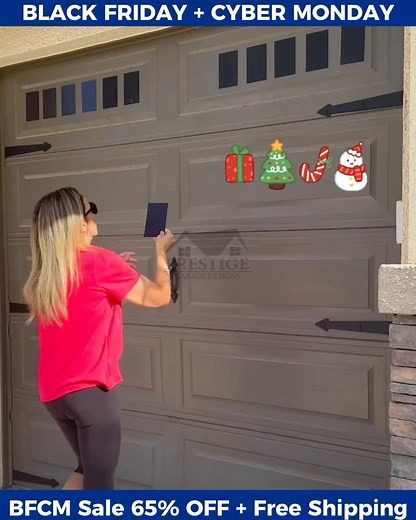Discover the Perfect Gift for any Homeowner – Decorative Garage Accent Kit! 🎁🏠 ✅ DIY install in 5 minutes—no tools or damage ✅Instant curb-appeal upgrade—turns plain doors into the talk of the neighborhood ✅Weather-proof magnets—survive storms & high winds ✅Works on standard metal garage doors—no special requirements | Prestige Garage Designs