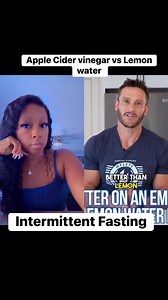 Apple cider Vinegar vs Lemon Water in a fasted state #weightloss #lemonwater #applecidervinegar #weightlossjourney | Deidra Smith