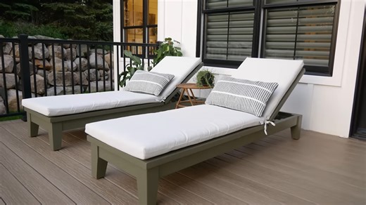 These 2x4 lounge chairs looked good until we sat down