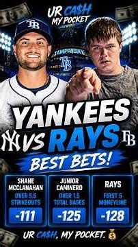 Yankees vs. Rays Best Bets! 💰 | July 8 MLB Picks