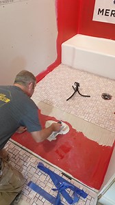 81K views · 370 reactions | Mosaic floor tile installation 朗朗 #diy #tile #bathroomremodel #bathroomremodelingteacher | Bathroom Remodeling Teacher | Facebook