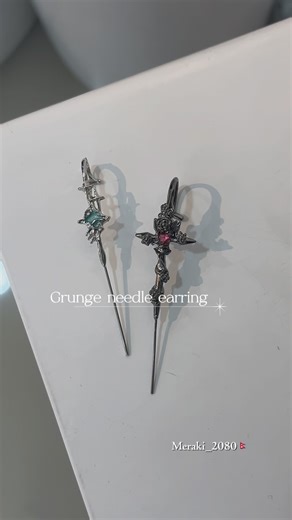 Meraki_7 on Instagram: ".𖥔 ݁ ˖(Restocked✅✅✅) Needle piercing earring Unisex Grunge aesthetic 🤍. Available in 3 designs. 📍visit our store:- lalitpur,pimbahal gate (Chabahal gate) Map 🗺️:- Meraki lifestyle pvt ltd. Contact number /whatsapp:- 9813097271 Dm us for more details. #accessories #fyp #fashion #streetwear #unisex #unisexfashion #unisexstyle #explorepage #foryou #accessory #earring #grungestyle #grungyfashion"