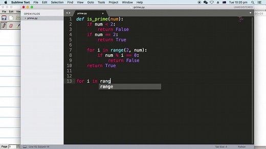 【Python】质数的求法