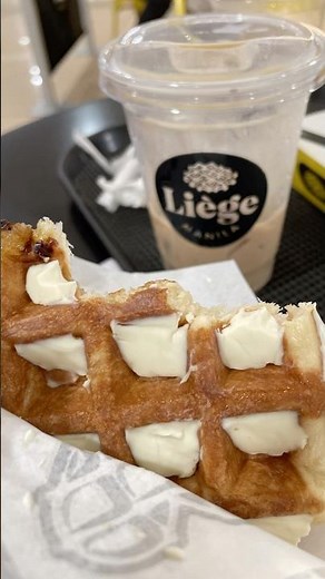 Must try Liège waffles in Manila!😊