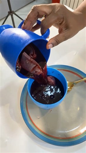 This was the Zobo teabags I soaked for my kids,now I’m re-using the teabags for the second time. That’s why I’m usually generous when I’m using my Kreamy Zobo teabags because it’s re-usable. Be generous with your Zobo teabags,you will enjoy a thicker and delicious texture. It’s re-usable so you will get double value for your money. | Belle kingdom