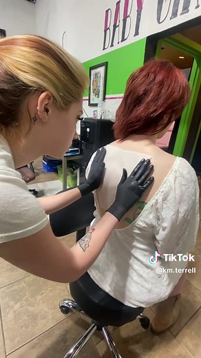 Back Corset Piercing Process | Body Piercings Transformation