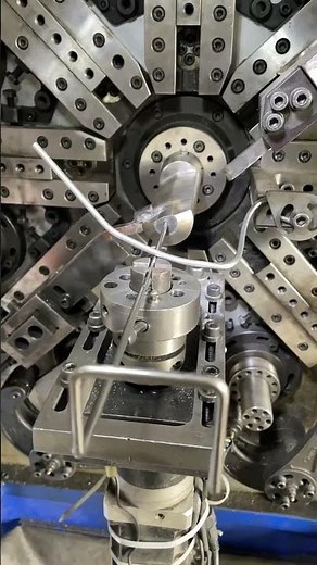 Automatic Spring Bending Machine Full Process Explained #springmachinefactory #springplatform