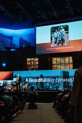 What a moment! Watch as Pastor Danny announces Trey Hildebrant as our new Senior Teaching Pastor! Such a powerful step forward in the story God is writing at First Orlando. We can’t wait to welcome Trey, Sarah, and their family THIS WEEKEND at the John Young Campus for Commissioning Sunday. 💙 | First Baptist Orlando