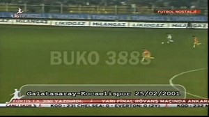 Galatasaray Kocaelispor 2000/2001 | Nostalji futbol