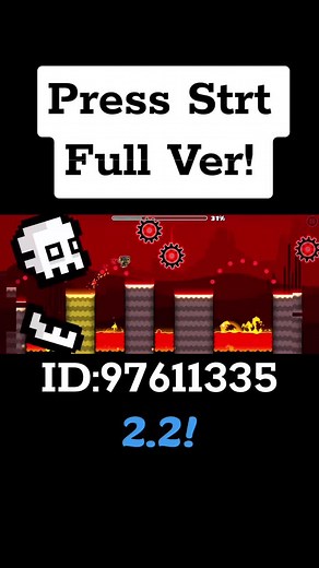 Press Start Full Version | Geometry Dash 2.2