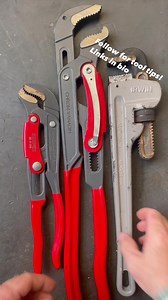 895K views · 16K reactions | Ever seen Swedish Pipe Wrenches before? These are my absolute favorite style pipe wrench since using them. Still need a normal one on board for using cheater pipes but these are great! Links in bio. #knipex Knipex #knipextools #knipexcobra #knipexpipewrench #swedishpipewrench #germantoolreviews | Millis Construction | Facebook