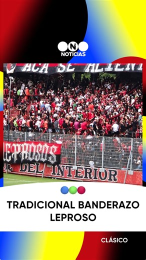 🔴⚫TRADICIONAL BANDERAZO LEPROSO En medio de la crisis, los hinchas de Newell’s copan el estadio para el tradicional banderazo. Más información a las 20 h por Telefe Noticias 🔵🟢🔴 | Telefe Rosario