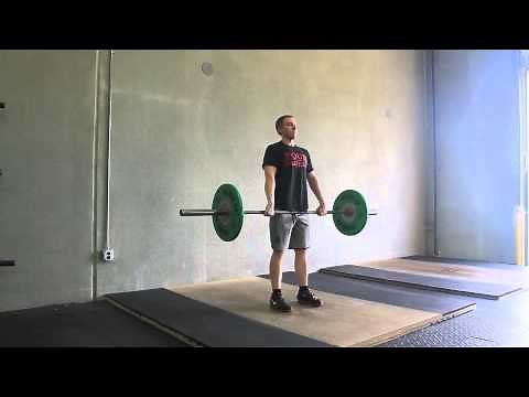 3 Position Clean Pull - Four Barrel CrossFit